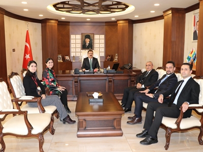 Seyev ve Omsad'den Vali Akbıyık'a Ziyaret